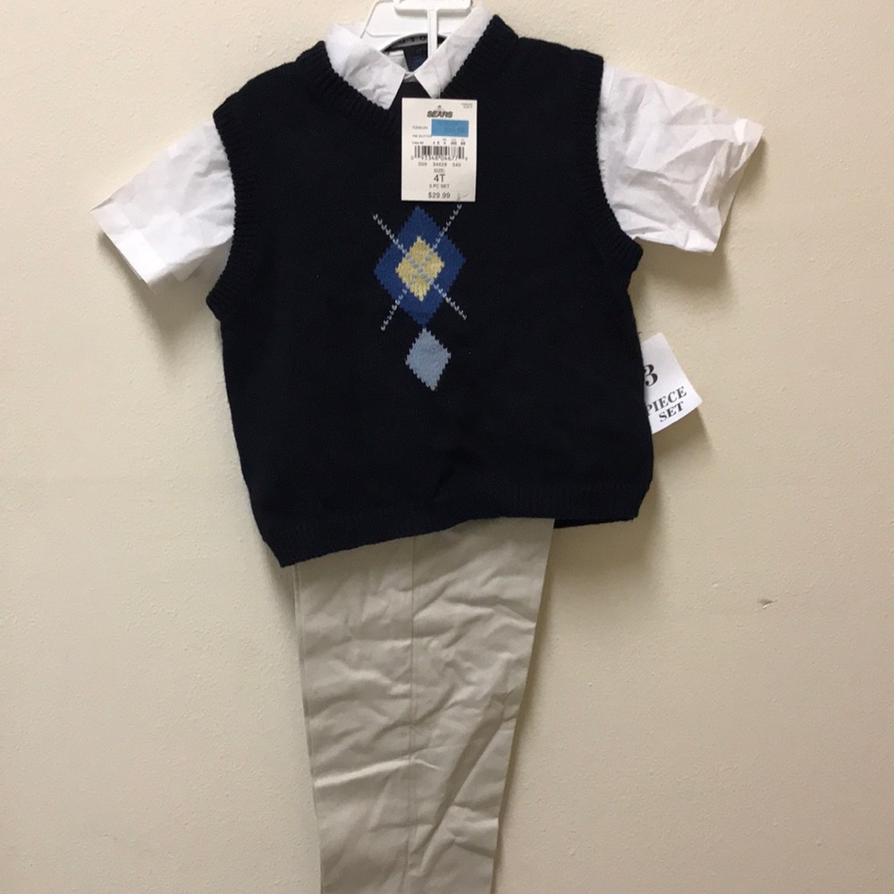 Boys 4t, 3 piece set